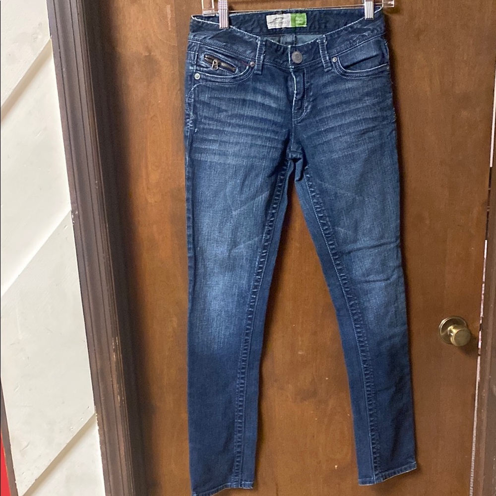 Aeropostale Dark Blue Skinny Bayla Jeans